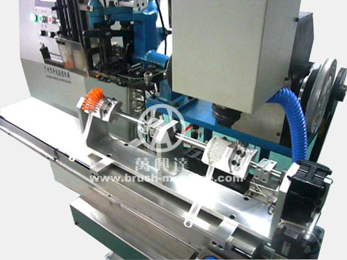 2-Axis 2-Head Brush Drilling and Tufting Machine