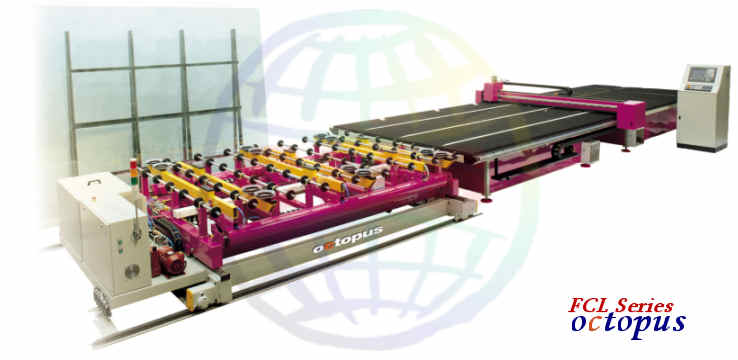 Automatic Glass Loading, Cutting and Breaking Line