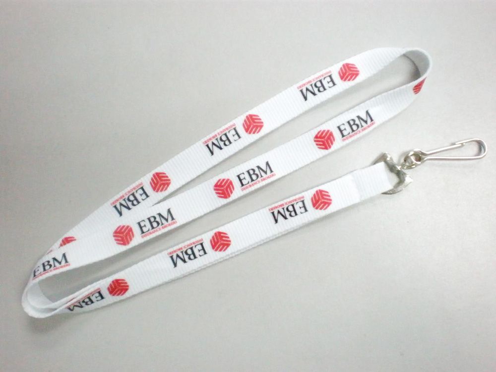 Polyester lanyard