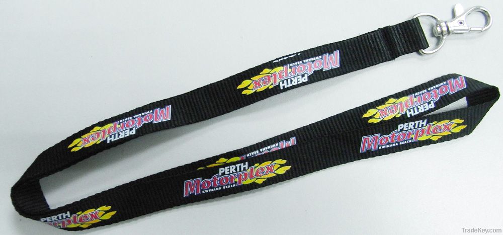 Polyester lanyard