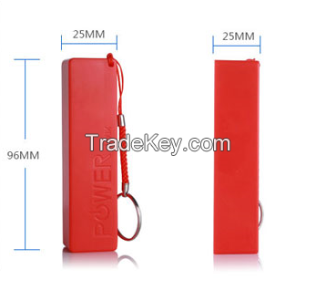 portable battery charger with 2200mah for iphone and android