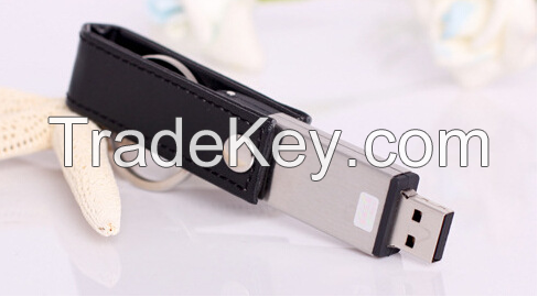 Leather USB flash memory pen drive usb flash drive