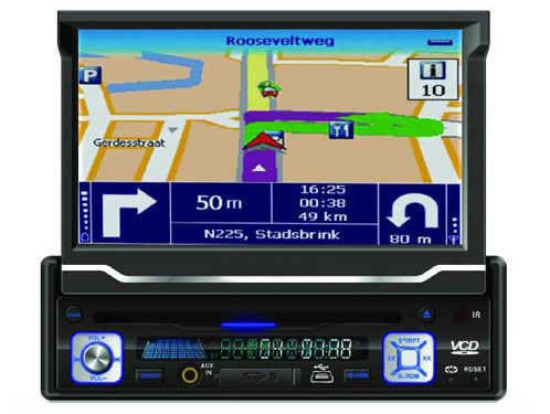 7 inch car dvd with built-in gps dvb-t D882