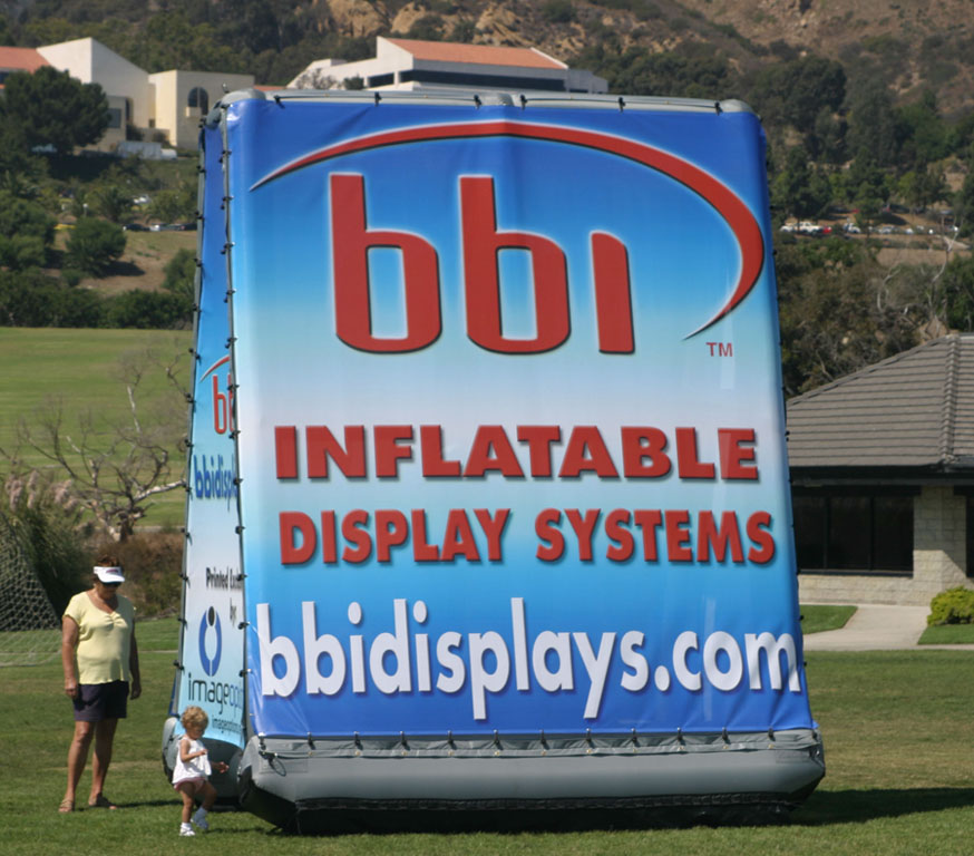 bbi Display's Amphibious Inflatable Billboard