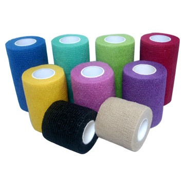 Elastic adhesive bandage