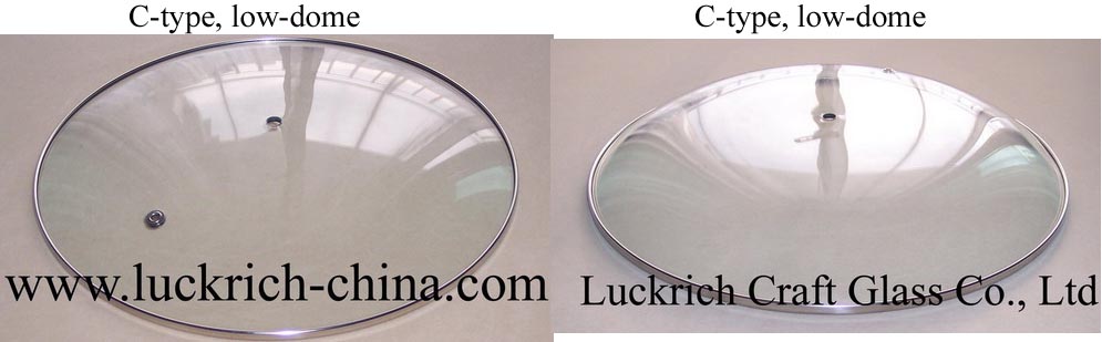 Tempered Glass Lid (C-type, High & Low-dome)