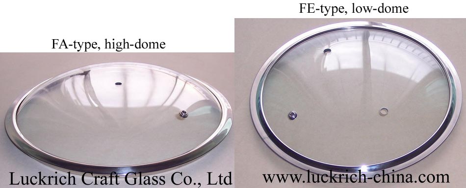 Glass Cover (F-type, High & Low-dome)