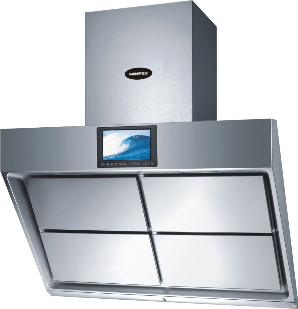 LCD Display Range Hood