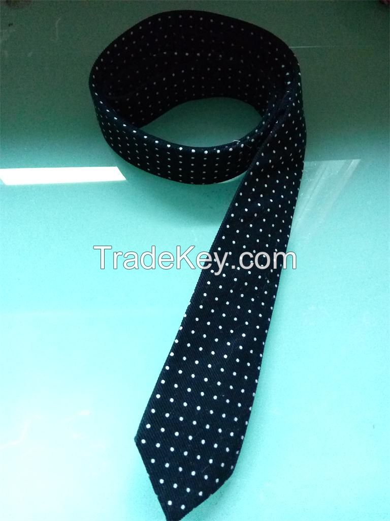 fashion polyester necktie , solid color