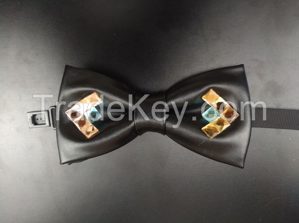 bow tie , fashion polyester necktie , men ties