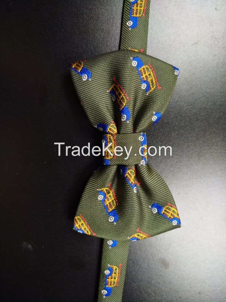 bow tie , fashion polyester necktie , men ties