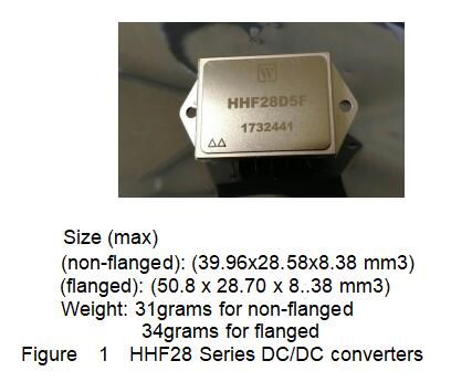 HHF28 Series High Reliability DC/DC Converters