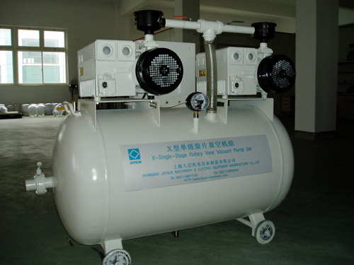 combined vacuum pump group