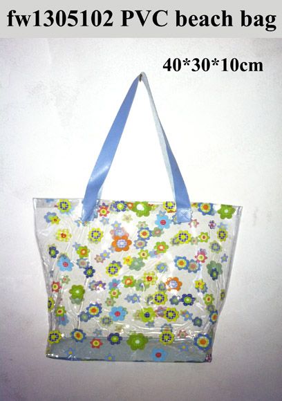 nice beauty cosmetic bag pvc hand bag