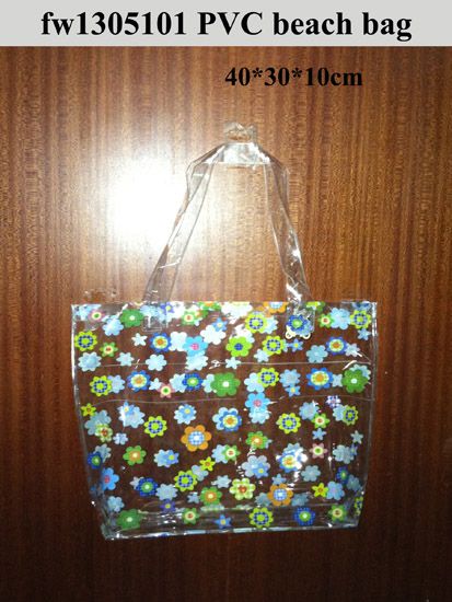 nice beauty cosmetic bag pvc hand bag