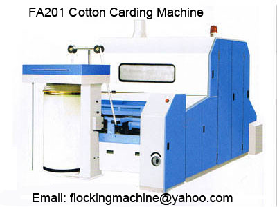 FA201 cotton carding machine