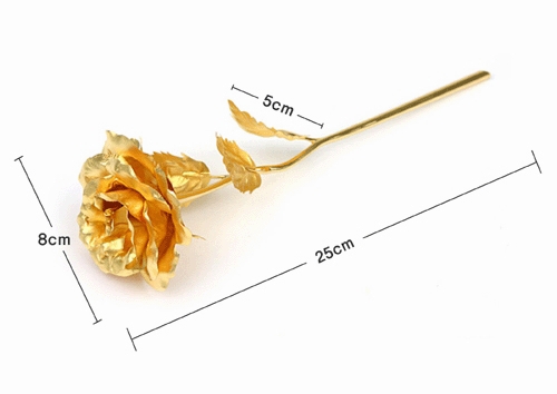 gold rose craft
