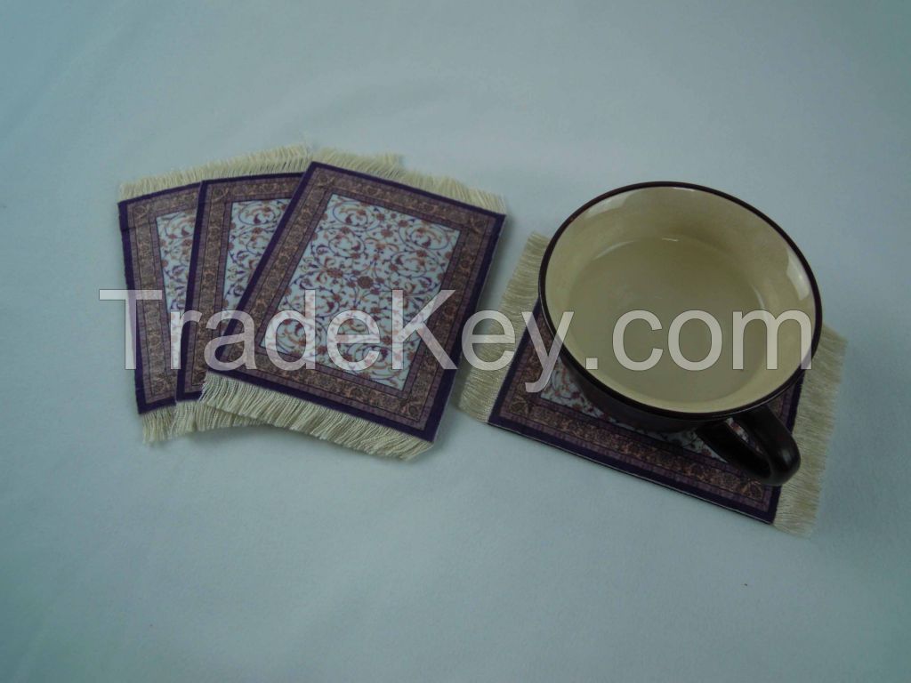 oriental rug coaster more than 100 designs OEM are welcome