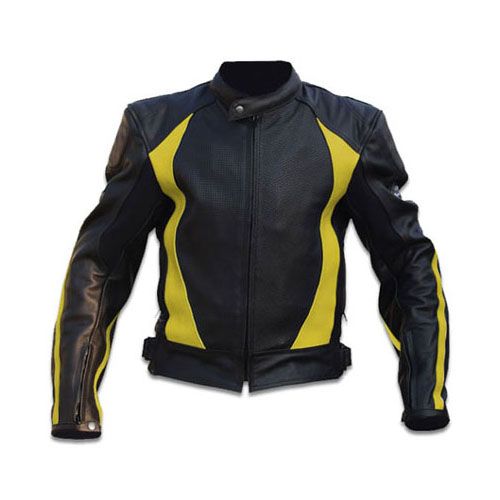 Man Motorbike Leather Jacket