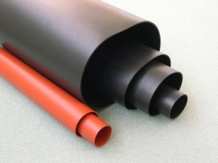 Medium / heavy wall polyolefin tubing with or without hot melting
