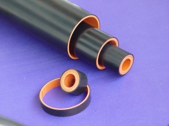 Semi-conductive/insulation dual wall heat shrinkable tubing