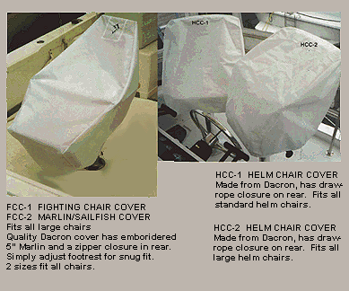 Fighting Chair Covers