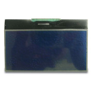 Graphics LCD Module with 0.39 x 0.39mm Dot Size and Transmissive Polar