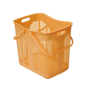 plastic laundry basket