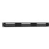 CAT6 Unshield  18-ports Patch Panel (Pass RoHS)