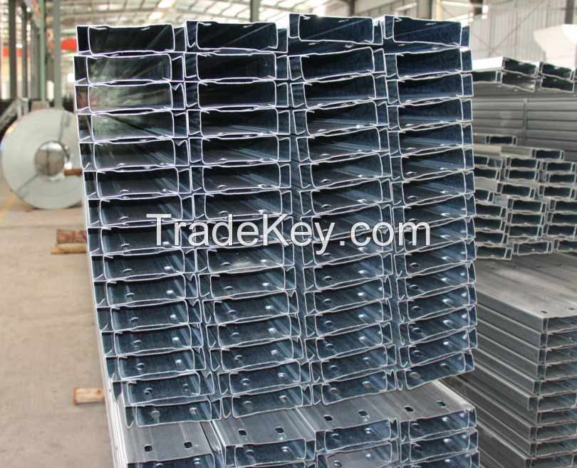 Cost Effective Q235 Galvanized Steel C Channel