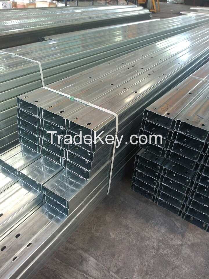 Cost Effective Q235 Galvanized Steel C Channel