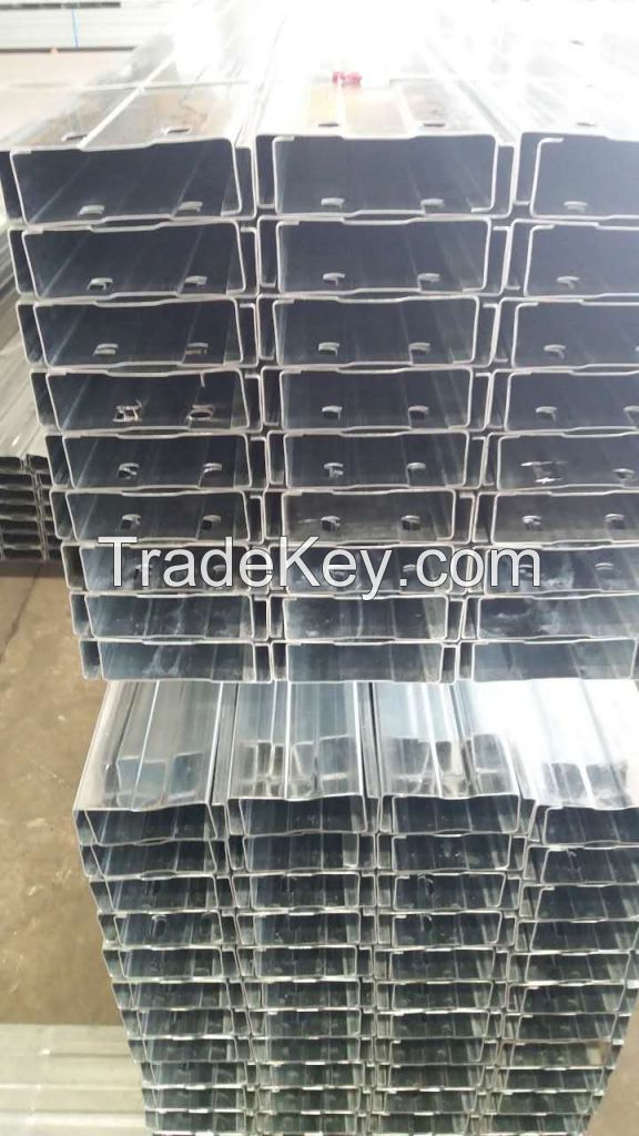 Cost Effective Q235 Galvanized Steel C Channel