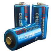 CR123A - CR17335 Lithium manganese battery Li/MnO2 Battery