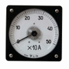 Circular analog panel ammeter M1611