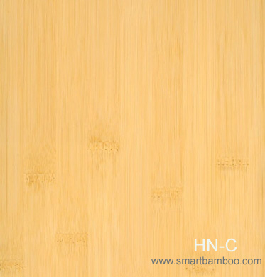 Horizontal natural bamboo veneer