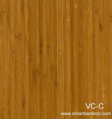 vertical caramel bamboo veneer