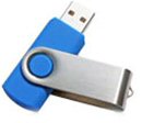 Custom USB Flash Drive - Spin Style