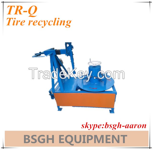 BSGH tire rim cutter tire recycling machine TR-Q tire sidewall cutting machin