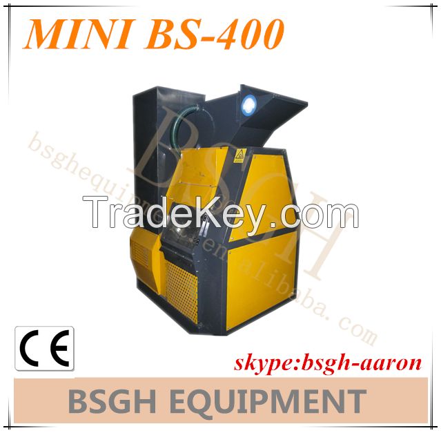 used scrap copper cable wire granulator chopping recycling machine for sale mini400