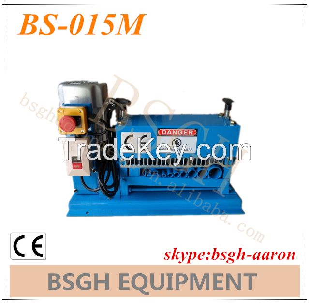 copper wire stripping machine fiber optic cable blowing machine BS-015M BSGH wire peeling machine