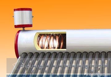 Low Pressure Solar Water Heater with Integrative Coiler