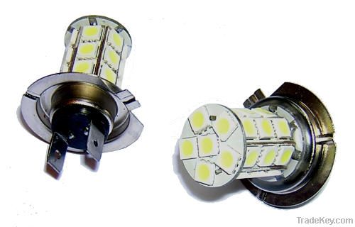 High brightness H7-18SMD auto car led headlight bulb with CE&ROHS