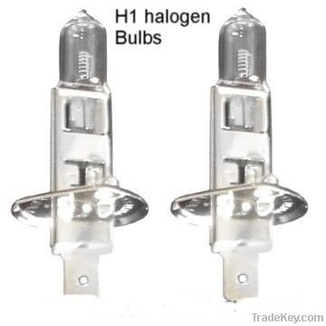 high quality halogen auto car bulb H1 12V headlight bulb with CE