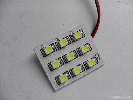 Dome-12SMD 5050 Auto LED Car Lamp Interior Lighting