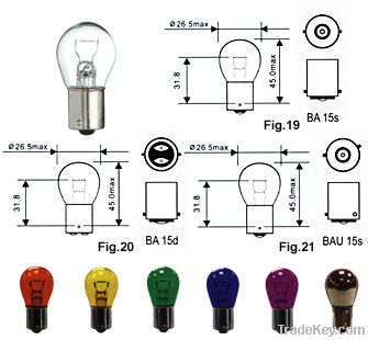 Auto Bulb Turning Light S25 BA15S 21W