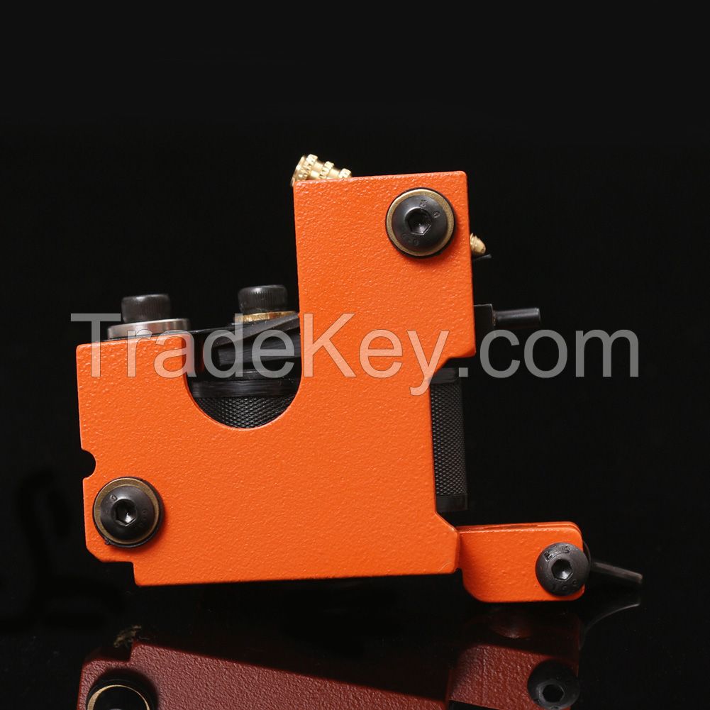 Handmade Tattoo Machine Shader Machine Orange Color