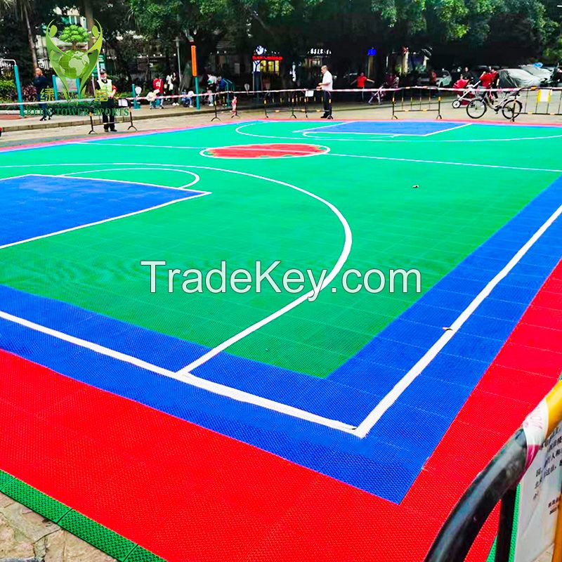 sports flooring for football garden field