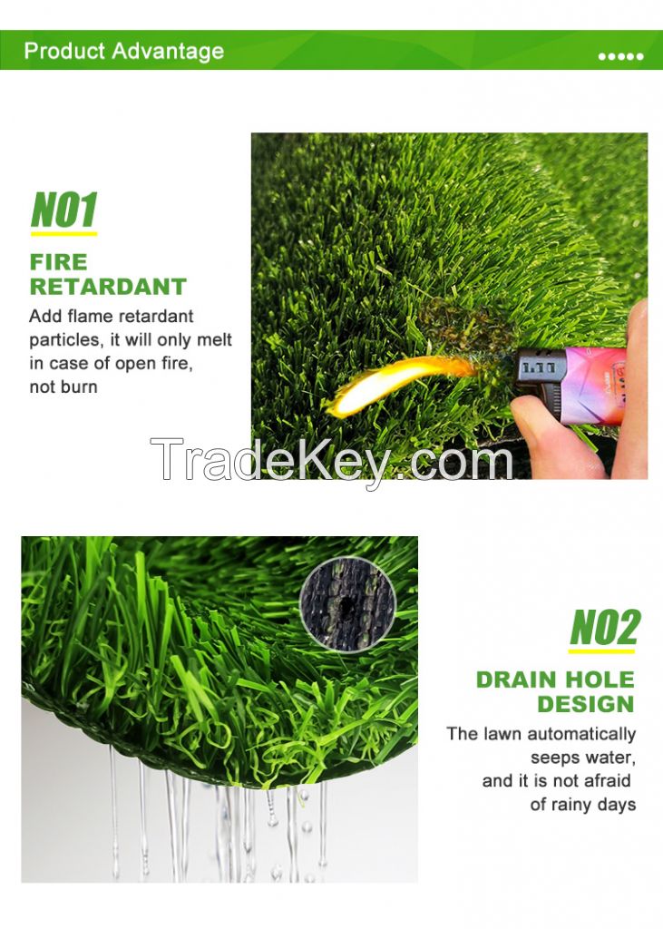 high-end artificial grass/artificial turf for sports