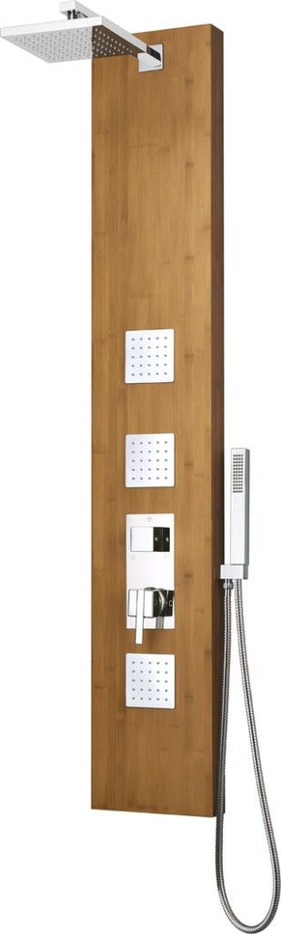 Natural bamboo shower panel/Colonnes de douche ST-8326