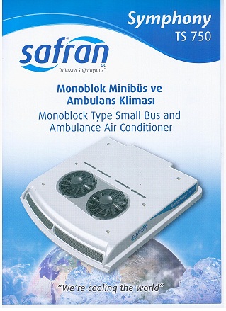 SAFRAN SYMPHONY TS 750 SPLIT TYPE SMALL BUS AIR CONDITIONER